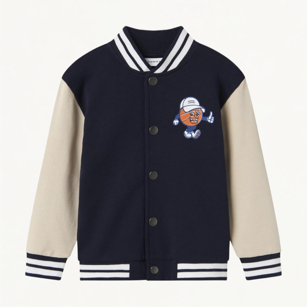 Stilingas universiteto stiliaus džemperis-švarkelis („Name It“)