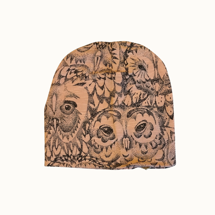 „Soft Gallery“ vaikiška kepurė „Beanie“ (Coral / Owl)